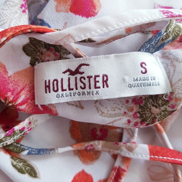 HOLLISTER Floral Sphagetti Strap Cami Tank Top - Picture 5 of 8
